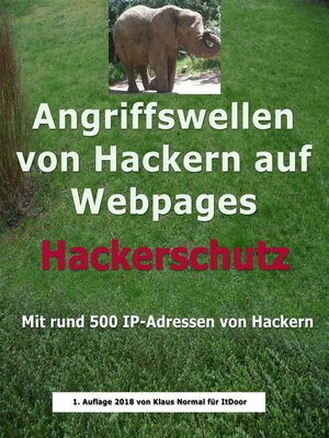 cover image of Angriffswellen von Hackern auf Webpages